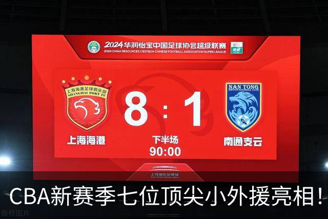 CBA新赛季七位顶尖小外援亮相！
